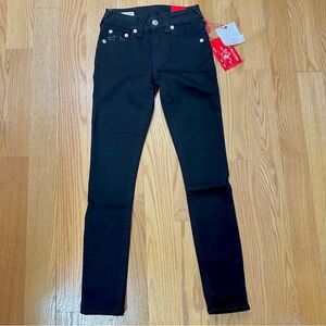 True Religion Black Skinny Jeans - Size: 24
